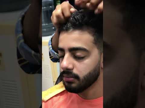 Head Massage #asmr #headmassage #heavyoiling #fastestmassage #beard #haircut #lahoribarber #relax