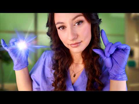 ASMR Ear Cleaning & Hearing Test Roleplay 💙 Soft Spoken Personal Attention For SLEEP