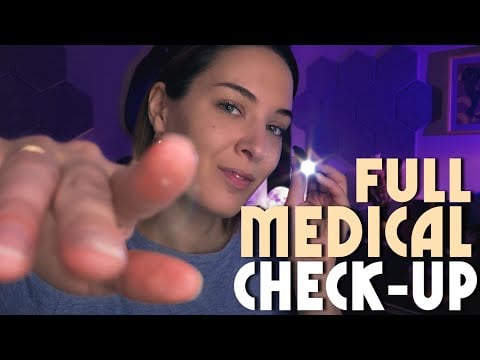 ASMR Cranial Nerve Exam for Deep Relaxation 🧠 Slow, Detailed & Comforting Medical Roleplay