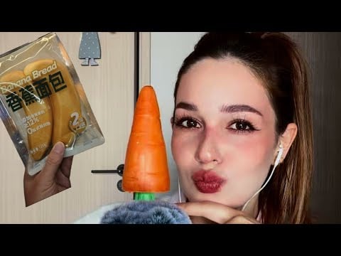 Quiet ASMR: Food That Isn’t What It Seems | in three languages 