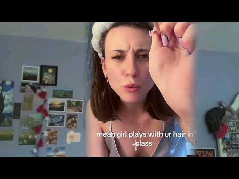 Get Those Roots Done ASAP 💇‍♀️✨ | Sassy ASMR Hair Play & Mean Girl Energy 🎧💅 