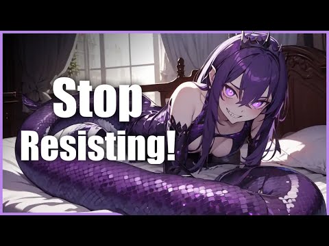Coiled by Your Femboy Lamia Queen [M4A] [Yandere] [Part 1]