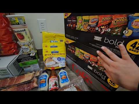 🍞My family's Grocery Haul| ASMR