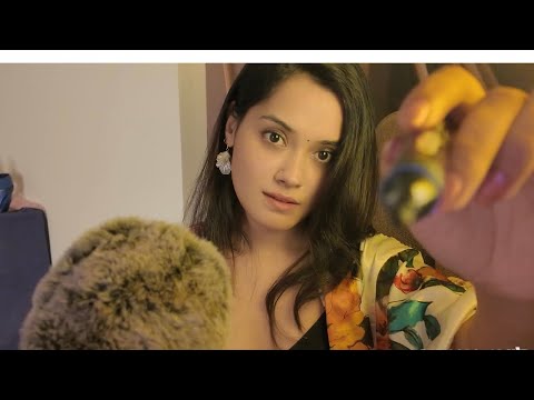 Tingles Incoming ⚠️ ASMR Tracing with crispy mouth sound 
