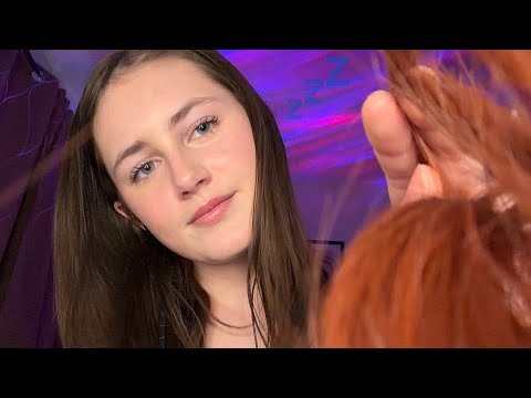 ASMR: Je joue dans tes cheveux et je les brosse jusqu’à ce que tu t’endormes..💤