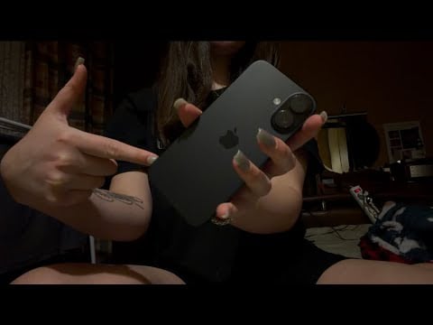 ASMR TAPPING ON IPHONE 📱АСМР ТАППИНГ по телефону 