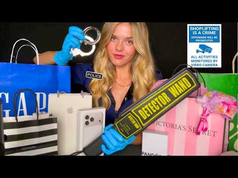 ASMR Sassy Mall Cop Roleplay 🚔🛍️ (funny + security tingles)