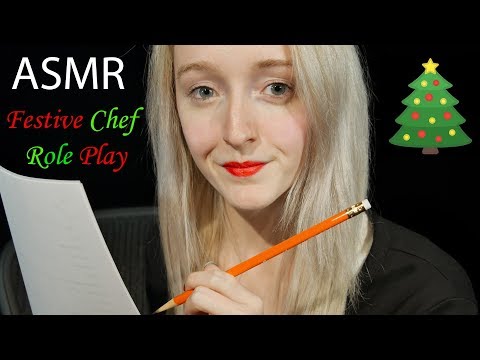 ASMR Festive Dinner Party Role Play | Soft Spoken, Writing