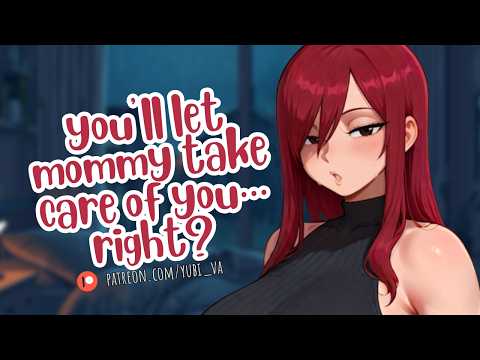 [ASMR] Mommy Neighbor Lets Herself In For Your Nightly Cuddles  | F4A Roleplay