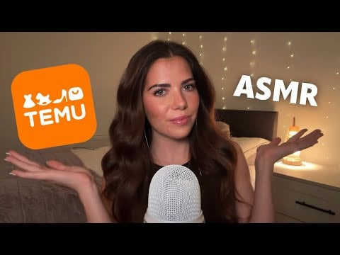 ASMR Temu Haul (Homewear and Trigger Haul) 💕