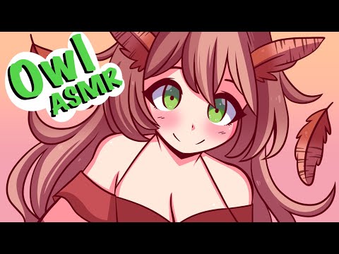 Monster Girl Eye and Ear Exam! ♥ ASMR Roleplay F4A (onomatopoeia, ear cleaning & tingles!)