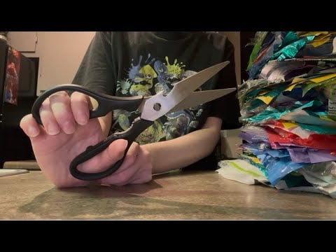 ASMR 1 Hour Of Plastic Cutting