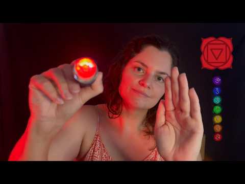 ASMR Reiki: Equilíbrio do Chakra Básico (Raiz - Muladhara) | Energia Zen