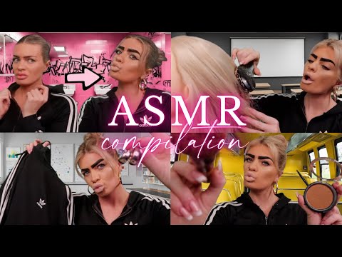 ASMR British Chav Compilation  💆🏻‍♀️💄 (Hairplay, Makeup & Personal Attention Roleplays)