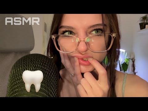 ASMR ☆ Fast Teeth Tapping (instant brain tingles)