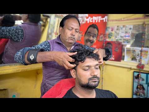 ASMR Indian Barber's - Relaxing Head Massage To Reset Your Mind🧠