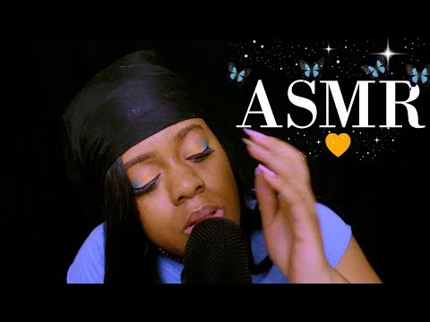 ASMR | Tingly Layered Inaudible/Unintelligible Whispers + Visual Triggers ♡