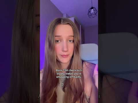 You can’t just do that!! ✋#asmr #tsacheck #fastasmr #asmrroleplay