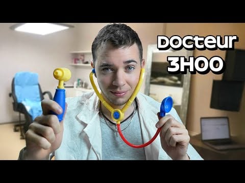 ASMR 3H00 : LE MEILLEUR DOCTEUR  POUR T'AIDER A DORMIR  👨‍⚕️🥼