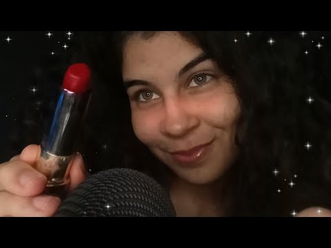 ASMR NAMORADA TE MAQUIANDO ENQUANTO VOCÊ DORME