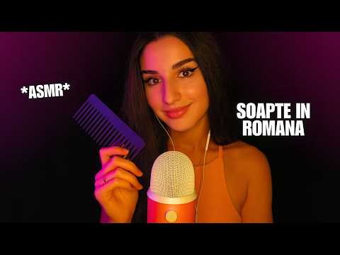 asmr in romana ~ soapte despre rutina mea de par