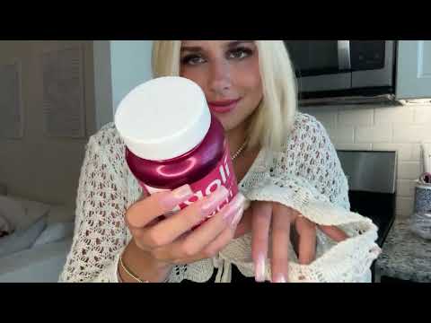 ASMR Lofi Haul and Chit Chat Whispering ❤️ Tapping