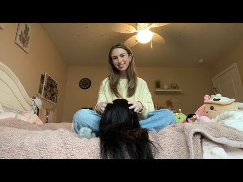 ASMR Playing With Your Hair