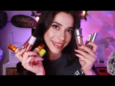 💄 SANA VE KENDİME LİPGLOSS SÜRÜYORUM 💄👄 ASMR TÜRKÇE