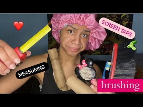 ASMR - Measuring, Tapping, Brushing (Linda)