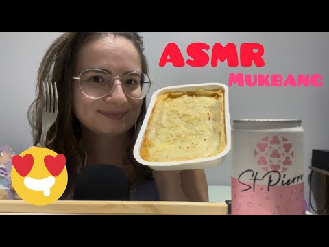 ASMR MukBang comendo lasanha #mukbang