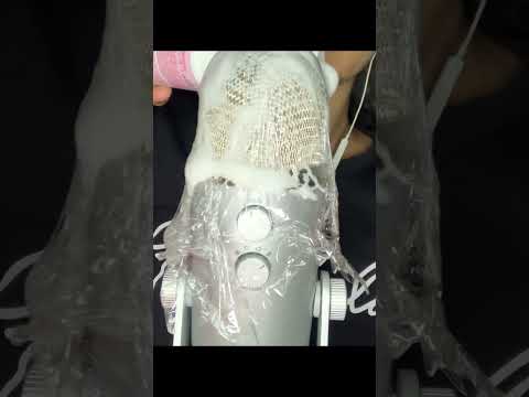 Gatilhos no microfone 🎙️ #asmr #shortsasmr #asmrmicscratching #gatilhos