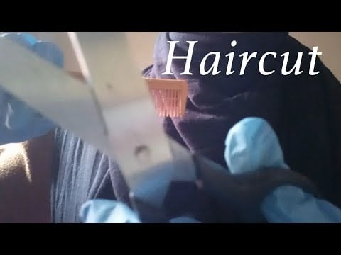 ASMR | Haircut Roleplay (Layered sound & no talking)