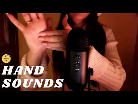 ASMR -  FAST HAND SOUNDS, FINGER FLUTTERING | HAND RUBBING FOR SLEEP