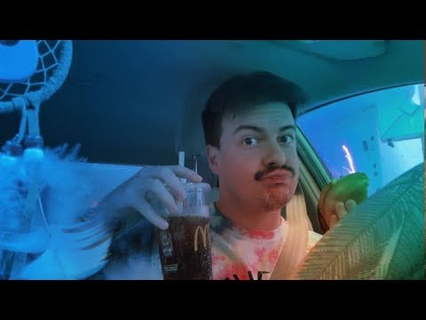 [LOFI ASMR?] Drive Around with Me at Night | McDonald's & Car Wash | Experimental Video*