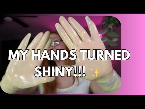 NEW SHINY HANDS & DRESS UP ROLE-PLAY ASMR ✨