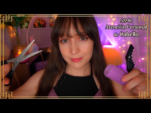 ⭐ASMR Atención Personal Extrema en tu Cabello✨ [Sub] Vamos a Mimir ✨