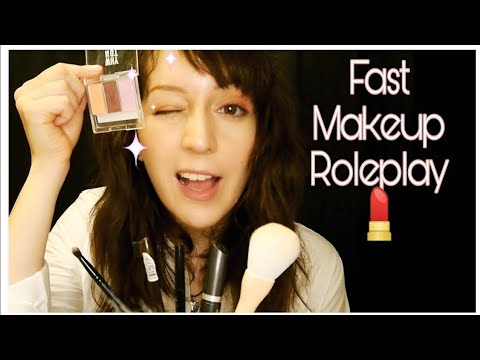 ⭐ASMR Realistic & Fast Makeup Roleplay! 💄(#LayeredSounds, #PersonalAttention