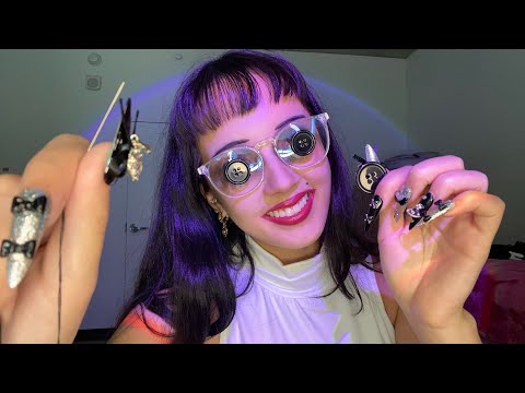 ASMR | The Other Mother Sews Buttons on Your Eyes (Coraline, Roleplay, face touching)