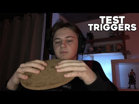 ASMR FR : JE TEST DES TRIGGERS (100% Relaxation)