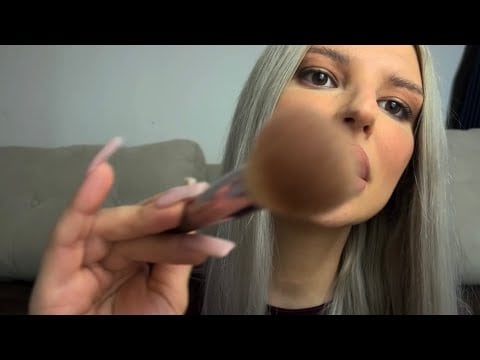 ASMR The Best Trigger Words For Sleep 😴 With Brushing 🌙