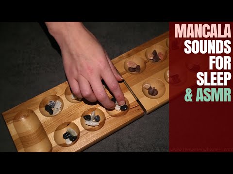 Let's Listen To These ASMR SOUNDS Together ^_^ Exploring The MANCALA Game  With You