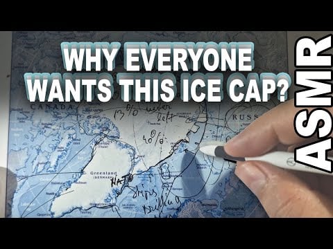 The Arctic: The Cold War That Never Ended ! | ASMR Tracing + History