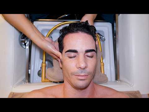 ASMR: Warm Oil & Raw Aloe | 15-Step Head Massage in Bangkok