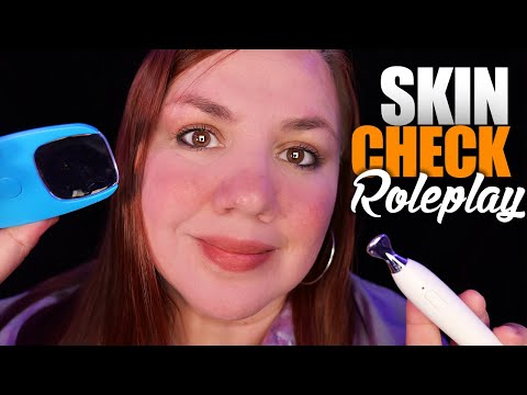 ASMR Deep Skin Analysis & Complete Face Treatment Roleplay