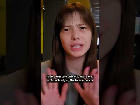 ASMR | Your Co-Worker Who Has To Feed An Entire Family W The Same Job as You ─♡─ #asmr #asmrroleplay