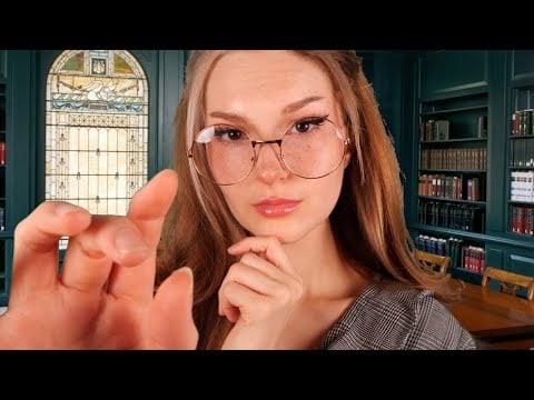 ASMR Girl At The Library Is Obsessed With You