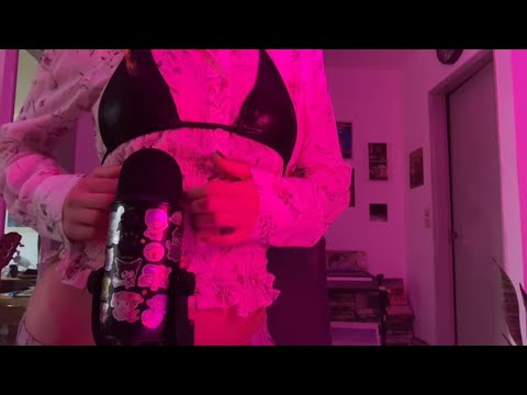sonidos con mi cuerpo y mi ropa ꕤ asmr 