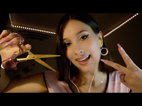 ASMR ✂️ des bruits de ciseaux pour t'endormir 😴​ (visuel inclus) ✨​