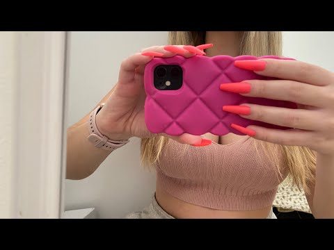 ASMR Camera ~ Phone Tapping with long nails 💘✨