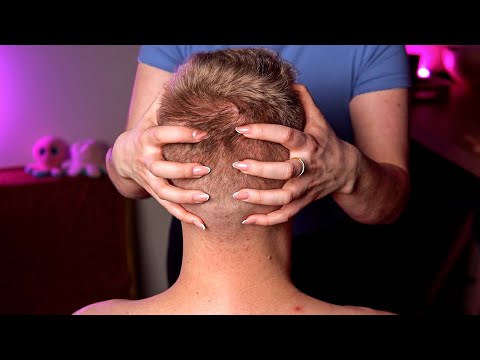 SCALP Scratching ASMR: Head, Nape & Scalp Sounds (No Talking)